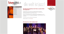 Desktop Screenshot of futuresoundsjazz.de